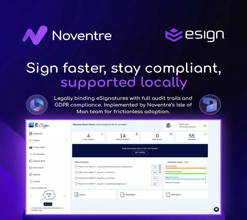 Faster Processes with eSign and Noventre