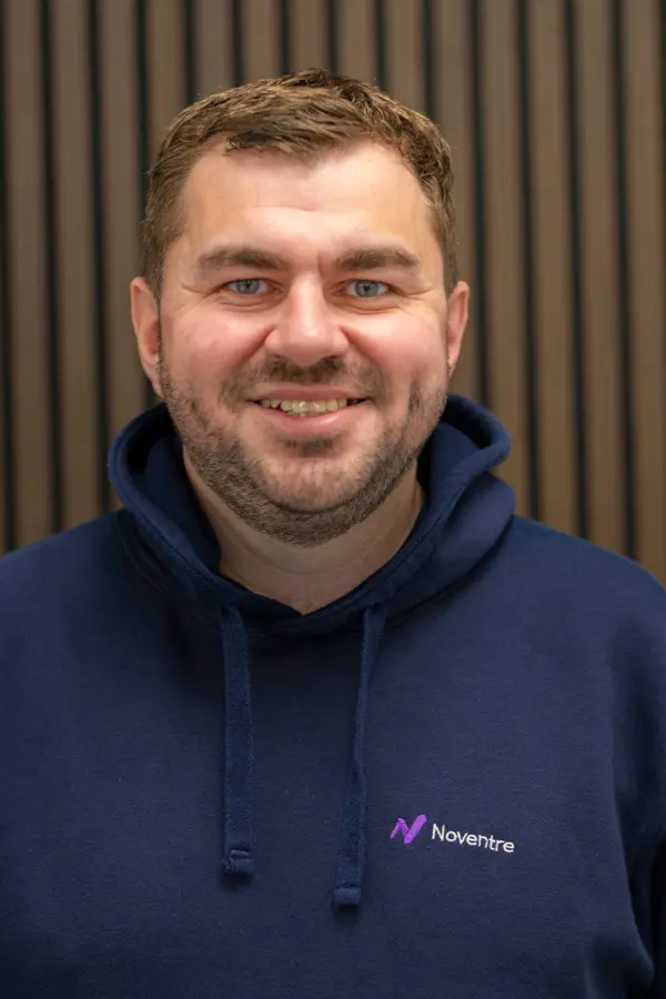 Joe Brownless, Head of commercial operations at Noventre