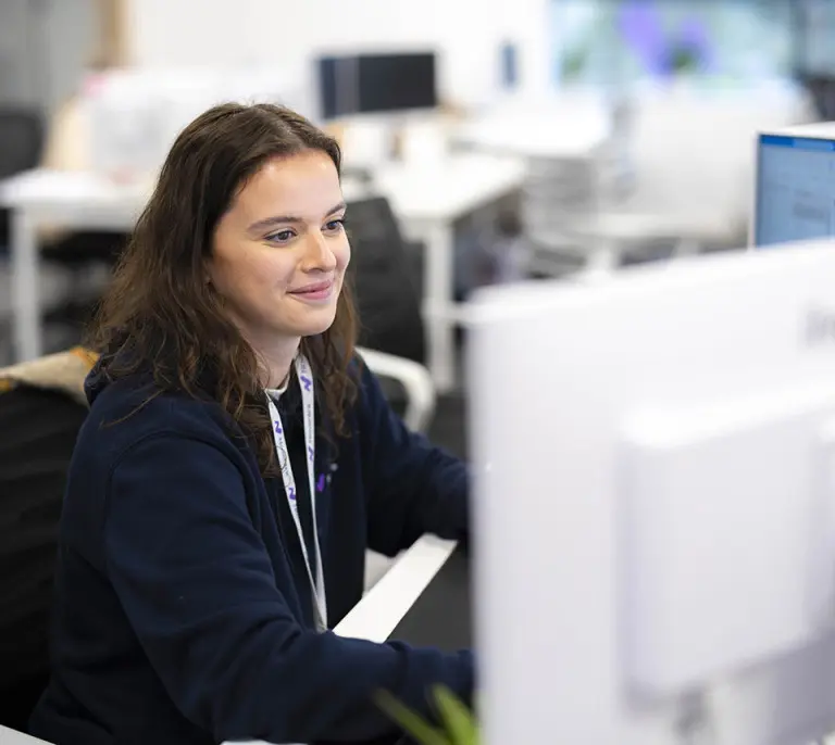 Noventre support specialist managing business fibre broadband services